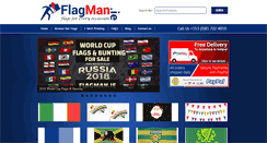 Desktop Screenshot of flagman.ie