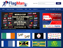 Tablet Screenshot of flagman.ie